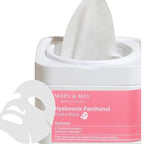 Mary and May Hyaluronic Panthenol Hydra Mask Korean Skincare Hydrating Soothing Sheet Mask 30 Pack