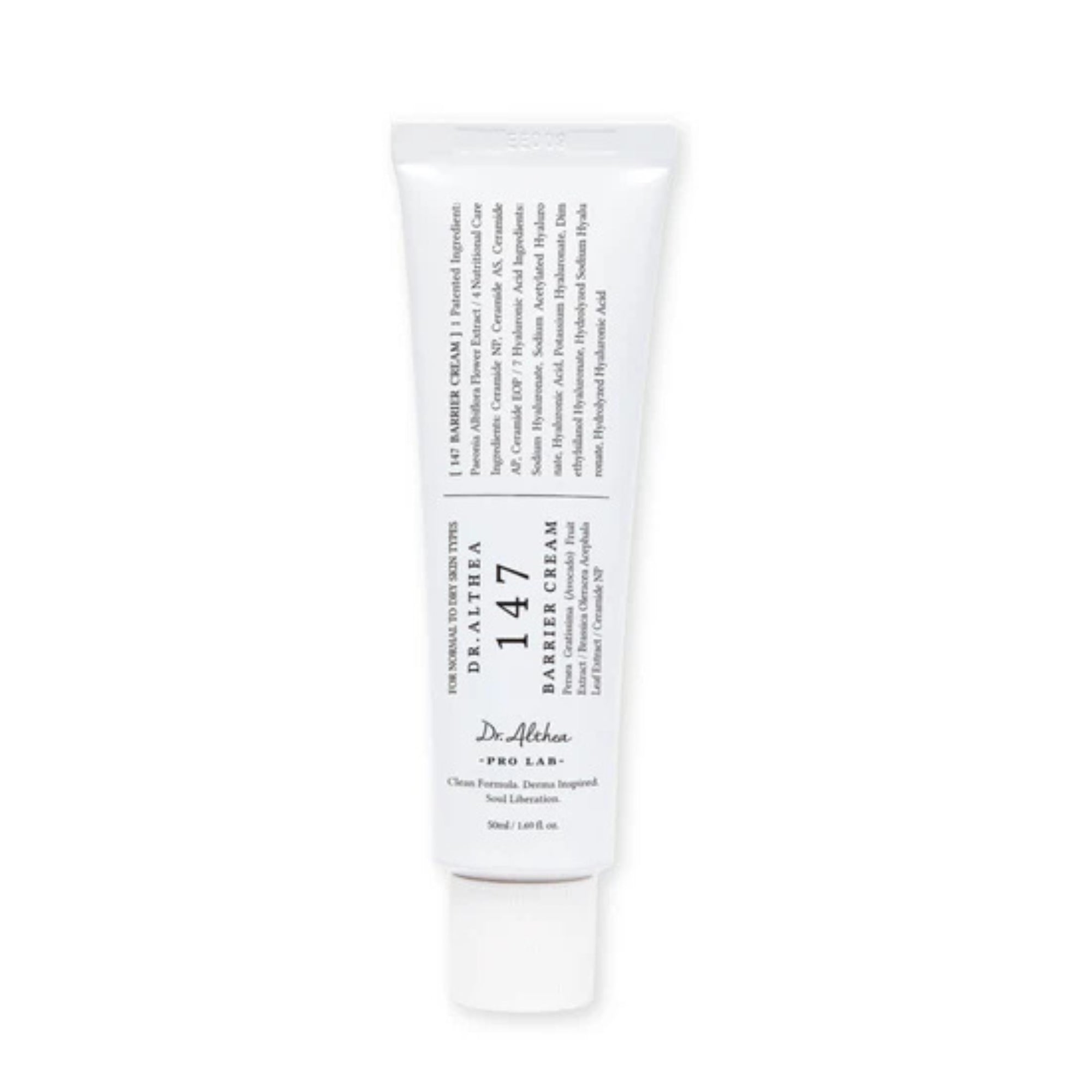 DR. ALTHEA 147 Barrier Cream – Deep Hydration & Skin Barrier Repair | 7-Layer Hyaluronic Acid + Ceramides | 50ml