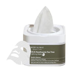 Mary & May Cica Houttuynia Tea Tree Calming Mask 30 Pack Soothing Facial Sheet Masks