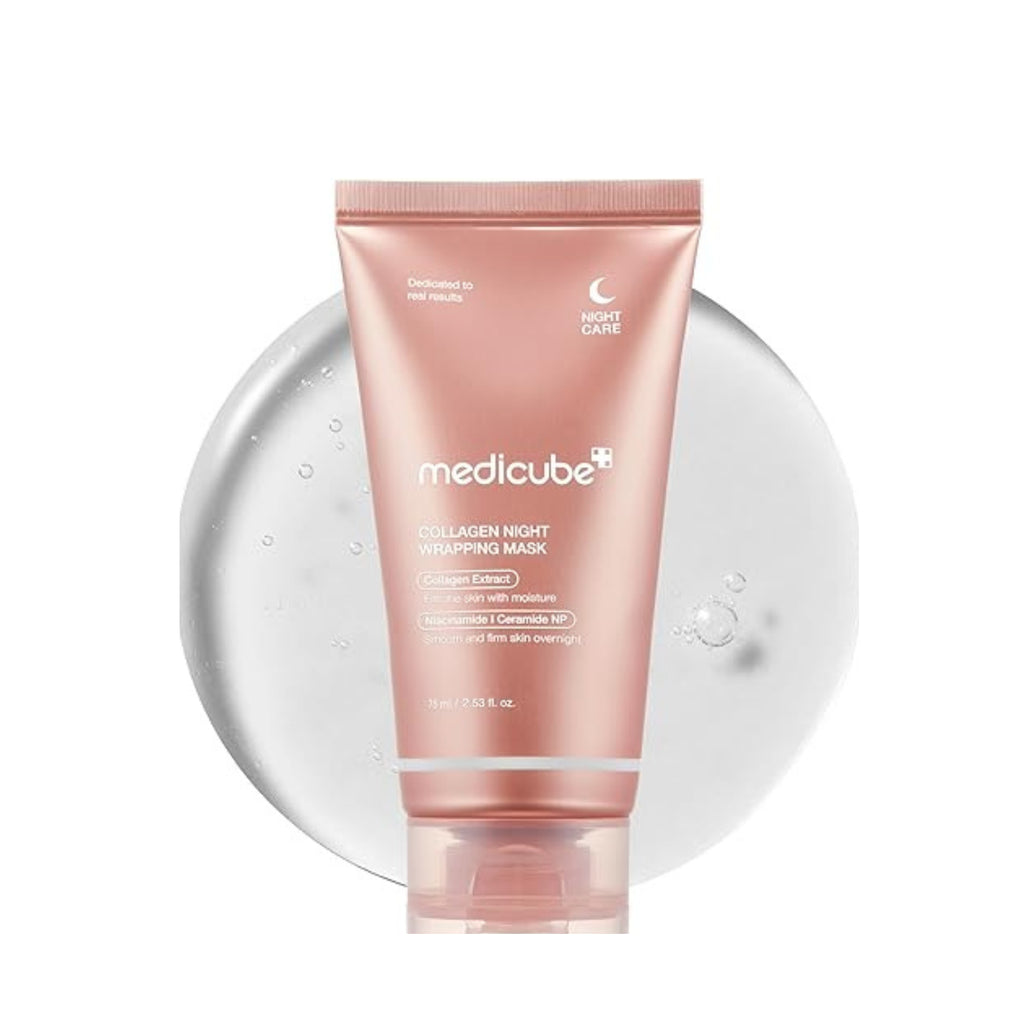 Medicube Collagen Night Wrapping Cream for Elasticity and Hydration