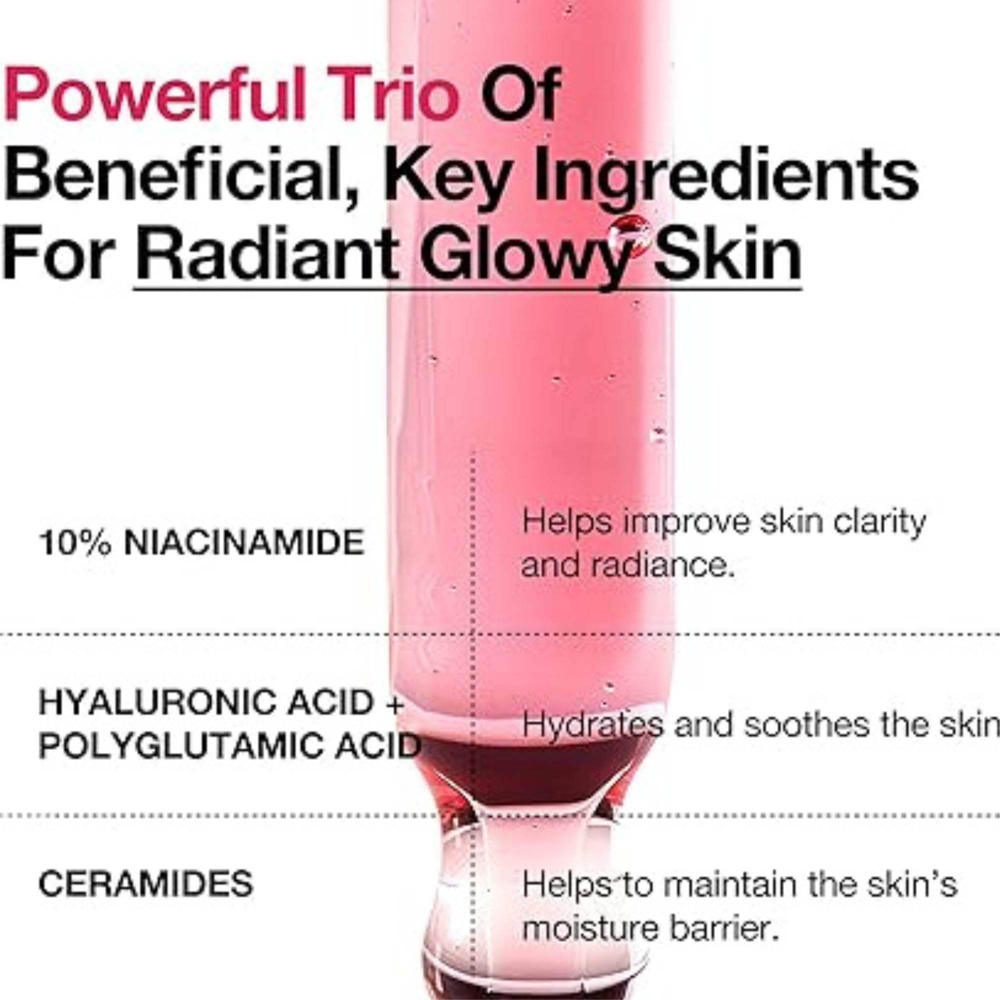 ANUA Serum 10 Percent Niacinamide with 4 Percent Tranexamic Acid Ceramide Hyaluronic Acid Vitamin B12 Natural Colour Fragrance Free Korean Glass Skin Serum for Sensitive Skin 30 ml 1.01 fl oz