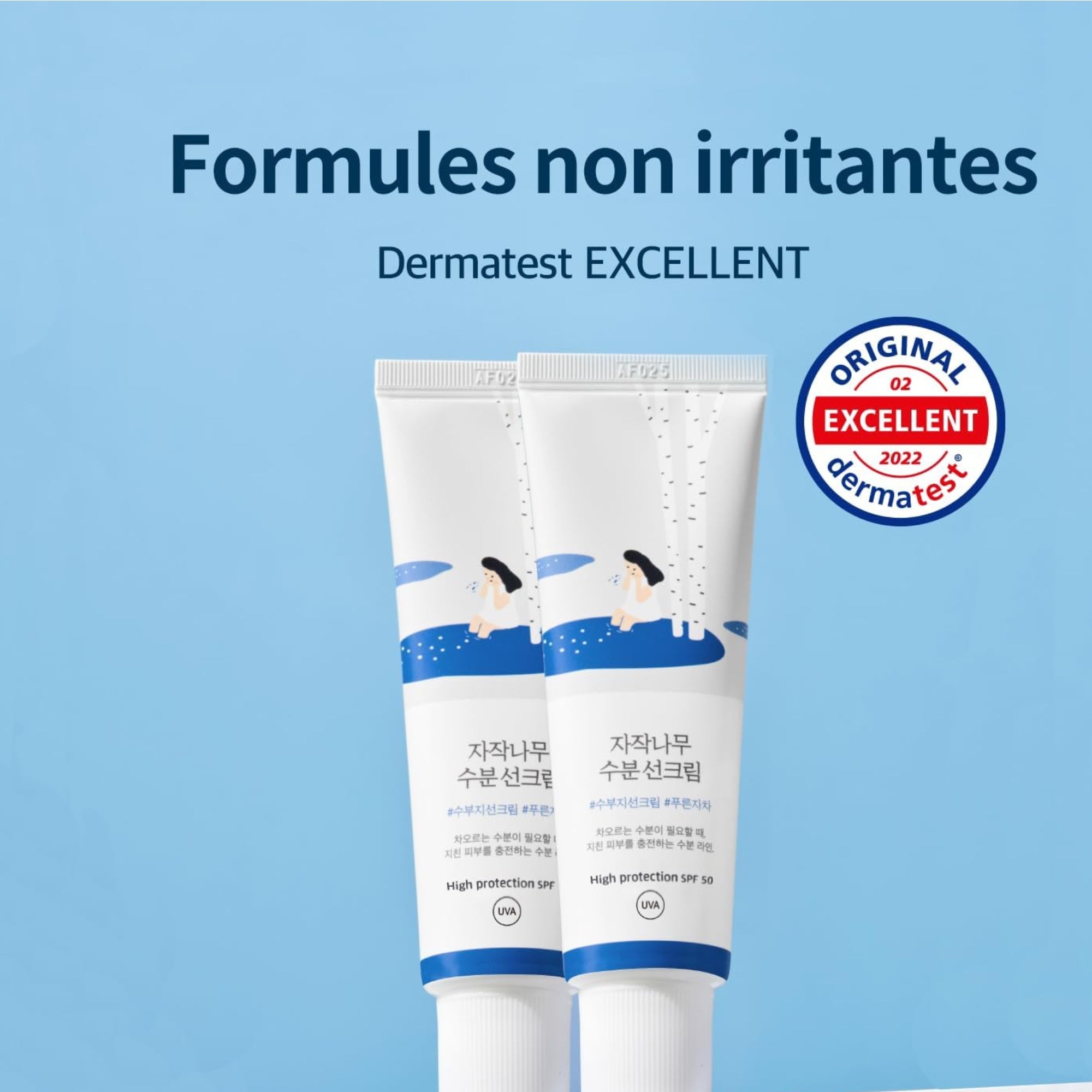 ROUND LAB Moisturizing Sunscreen with Birch Juice