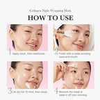Medicube Collagen Night Wrapping Peel-Off Facial Mask | Overnight Elasticity & Glow Treatment | 75 ml