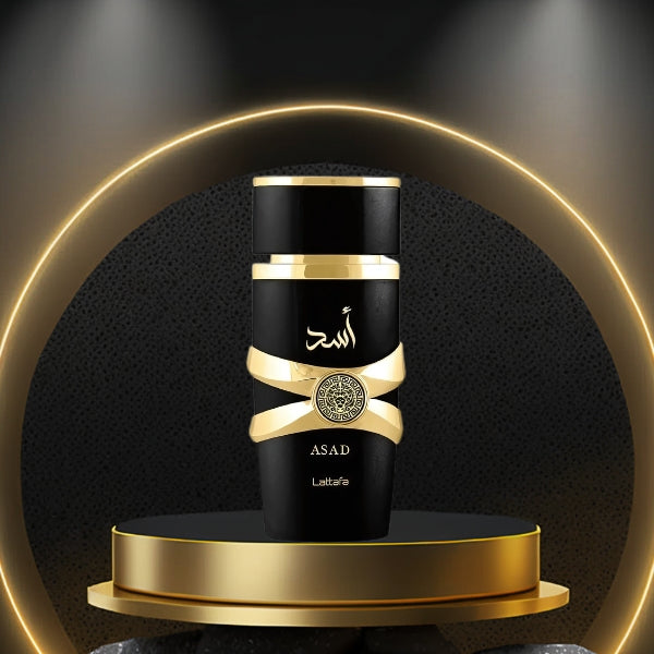 Asad Perfume for Men – Long-Lasting Luxury Arabian Fragrance | Vanilla, Amber & Sandalwood | Eau de Parfum 100ml