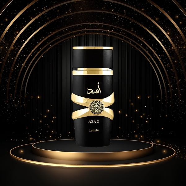 Asad Perfume for Men – Long-Lasting Luxury Arabian Fragrance | Vanilla, Amber & Sandalwood | Eau de Parfum 100ml