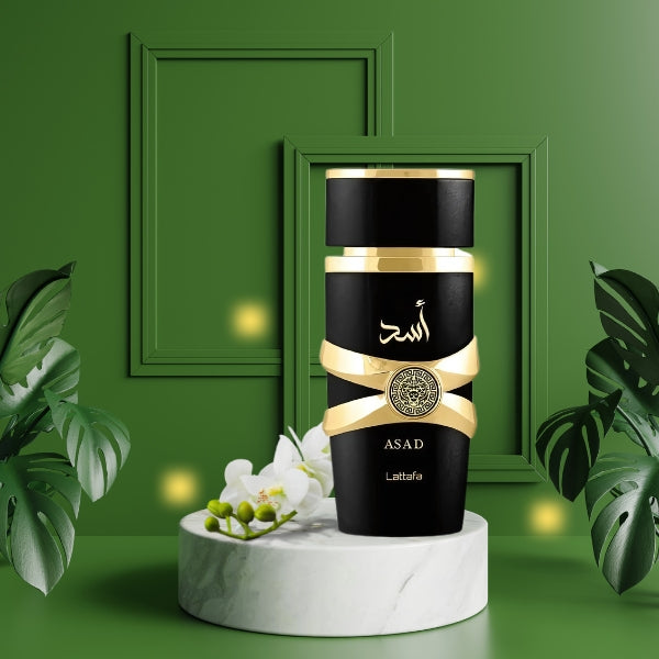 Asad Perfume for Men – Long-Lasting Luxury Arabian Fragrance | Vanilla, Amber & Sandalwood | Eau de Parfum 100ml